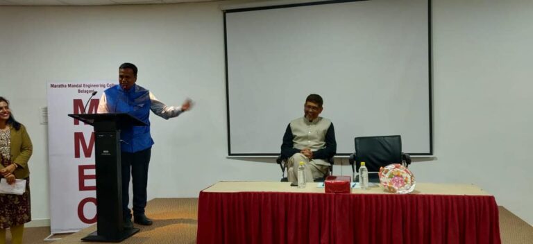 Executive Council Member of VTU Dr.Prasad addressed the Staff on 2nd Jan,23.